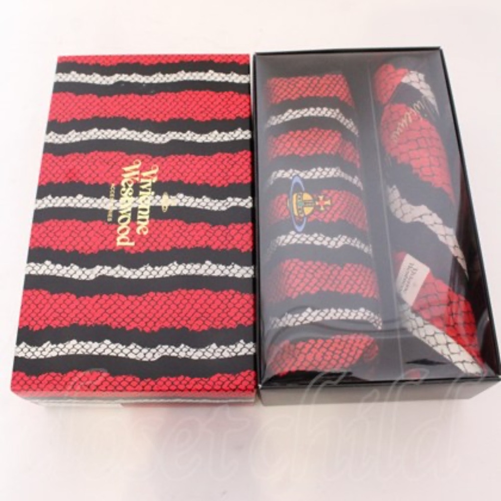 Vivienne Westwood Python Pattern Cosmetic Case and Scarf Set, NWT - Picture 3 of 8